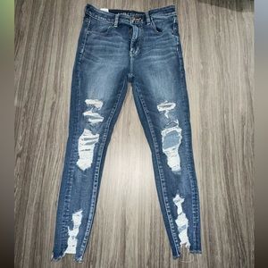 Size 8 Super high rise jeggings